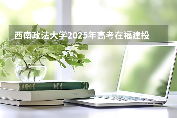 西南政法大学2025年高考在福建投档分数线