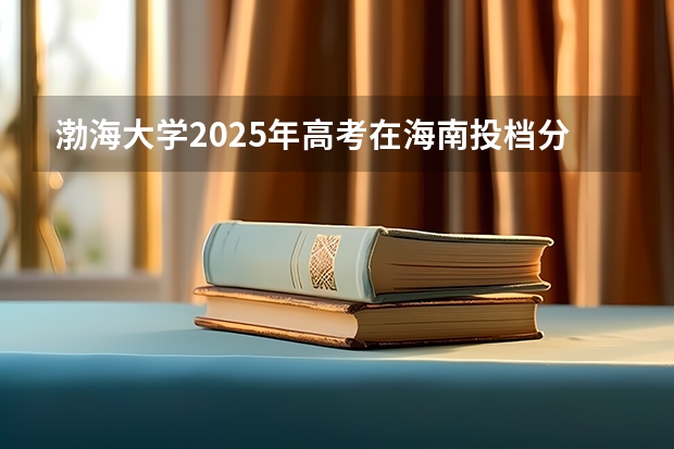 渤海大学2025年高考在海南投档分数线