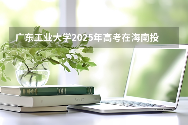 广东工业大学2025年高考在海南投档分数线