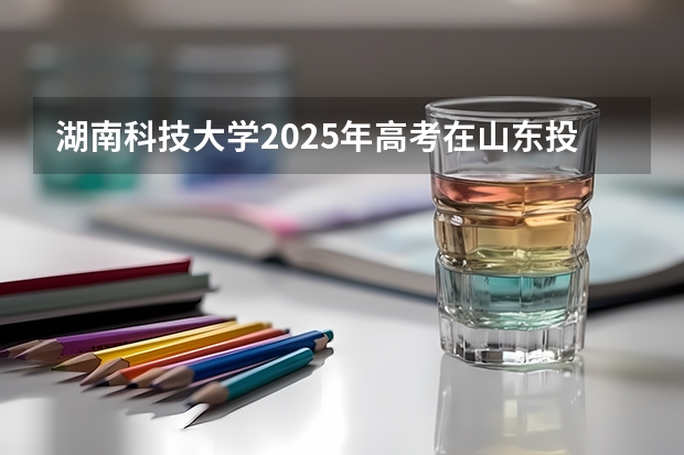 湖南科技大学2025年高考在山东投档分数线