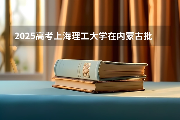 2025高考上海理工大学在内蒙古批次线差是多少（2026参考）