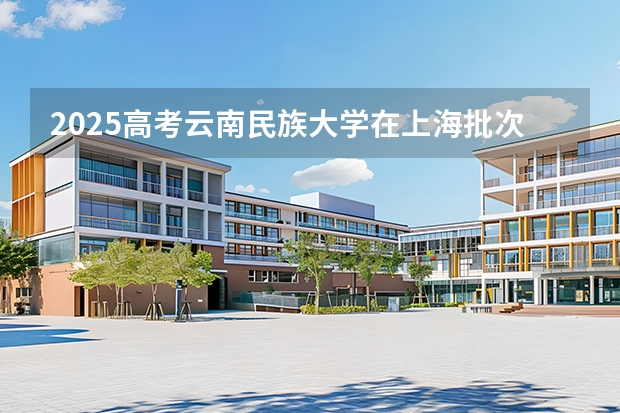 2025高考云南民族大学在上海批次线差是多少（2026参考）