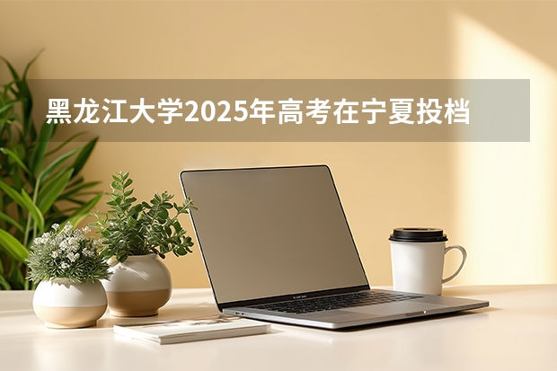 黑龙江大学2025年高考在宁夏投档分数线