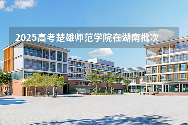 2025高考楚雄师范学院在湖南批次线差是多少（2026参考）