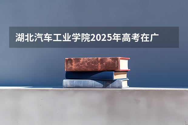 湖北汽车工业学院2025年高考在广西投档分数线