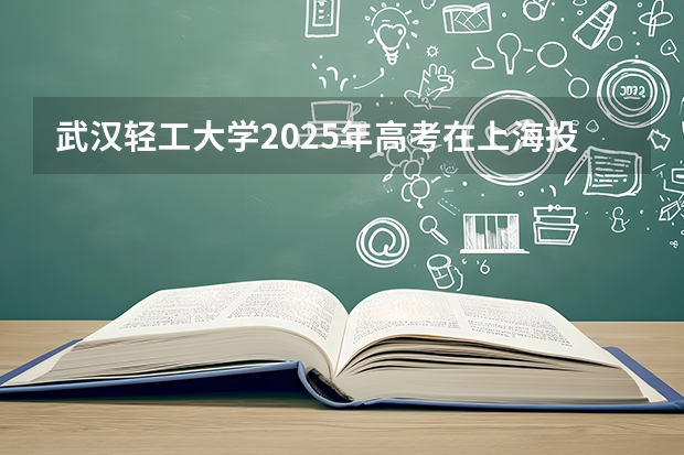 武汉轻工大学2025年高考在上海投档分数线