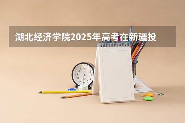 湖北经济学院2025年高考在新疆投档分数线