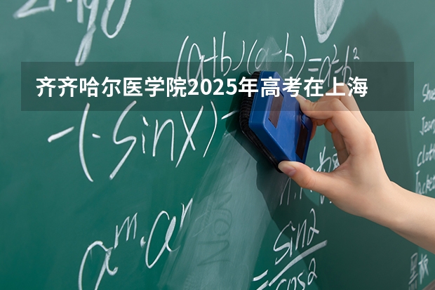 齐齐哈尔医学院2025年高考在上海投档分数线