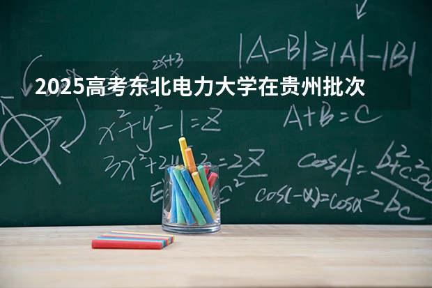 2025高考东北电力大学在贵州批次线差是多少（2026参考）