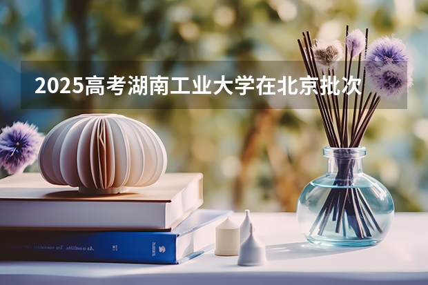 2025高考湖南工业大学在北京批次线差是多少（2026参考）