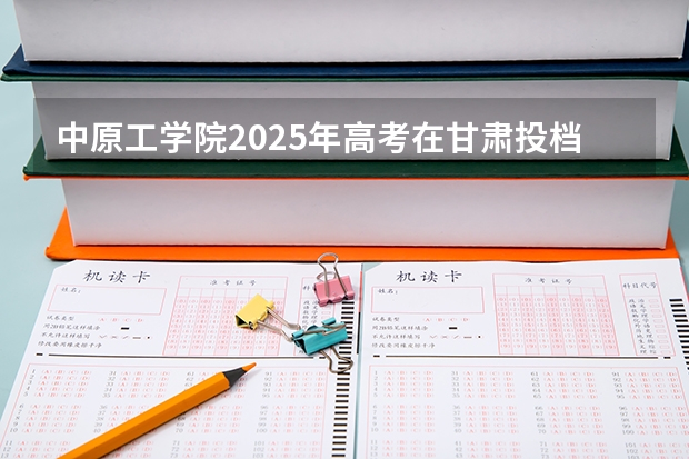 中原工学院2025年高考在甘肃投档分数线