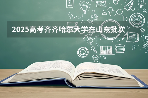 2025高考齐齐哈尔大学在山东批次线差是多少（2026参考）