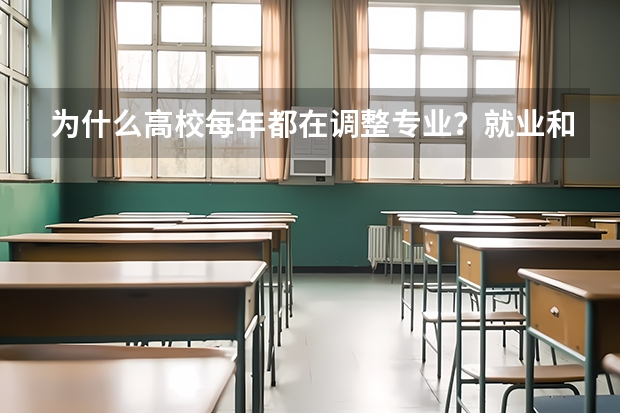 为什么高校每年都在调整专业？就业和产业需求只是部分原因
