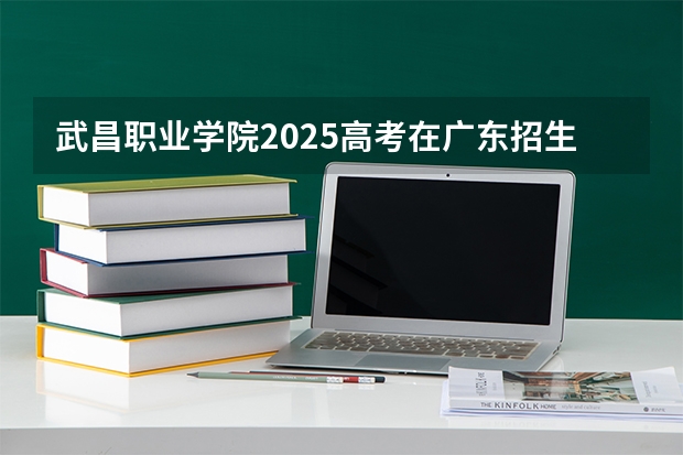 武昌职业学院2025高考在广东招生计划介绍