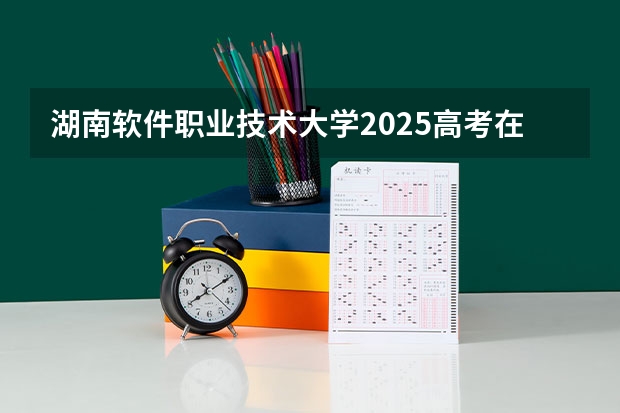 湖南软件职业技术大学2025高考在广东招生计划介绍